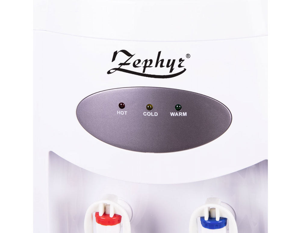 Dozator de apă cu compresor ZEPHYR ZP 1449 ACB, Încălzire 500W, Răcire 120W, Dulap de depozitare, Alb 