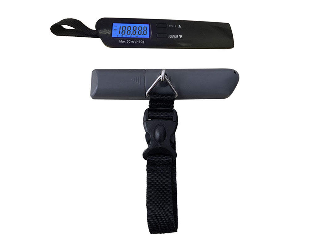 Cântar digital pentru bagaje SAPIR SP 1652 A, Până la 50 kg, Afișaj LCD, Negru 