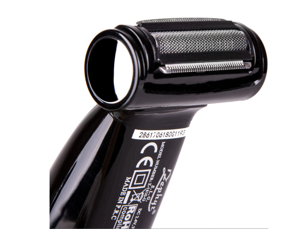 Mașină de tuns și de ras 2 în 1 ZEPHYR ZP 1810 G, Turbo, Accesorii, Fără fir, Rezistent la apă, Argintiu 