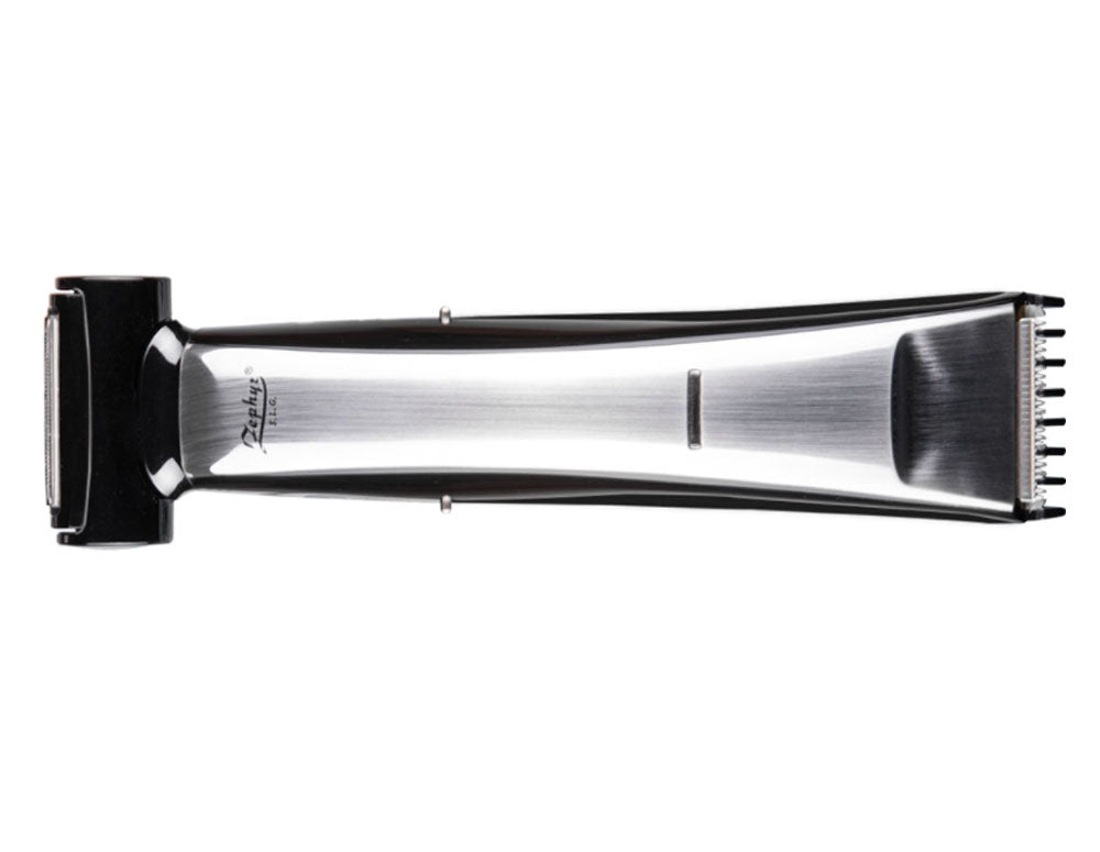 Mașină de tuns și de ras 2 în 1 ZEPHYR ZP 1810 G, Turbo, Accesorii, Fără fir, Rezistent la apă, Argintiu 