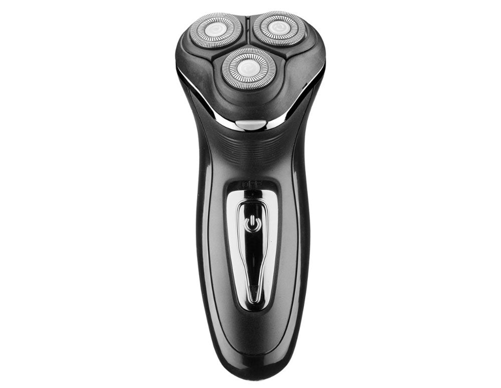 Aparat de ras fără fir SAPIR SP 1814 F, 3 capete rotative, Trimmer pop-up, Negru 