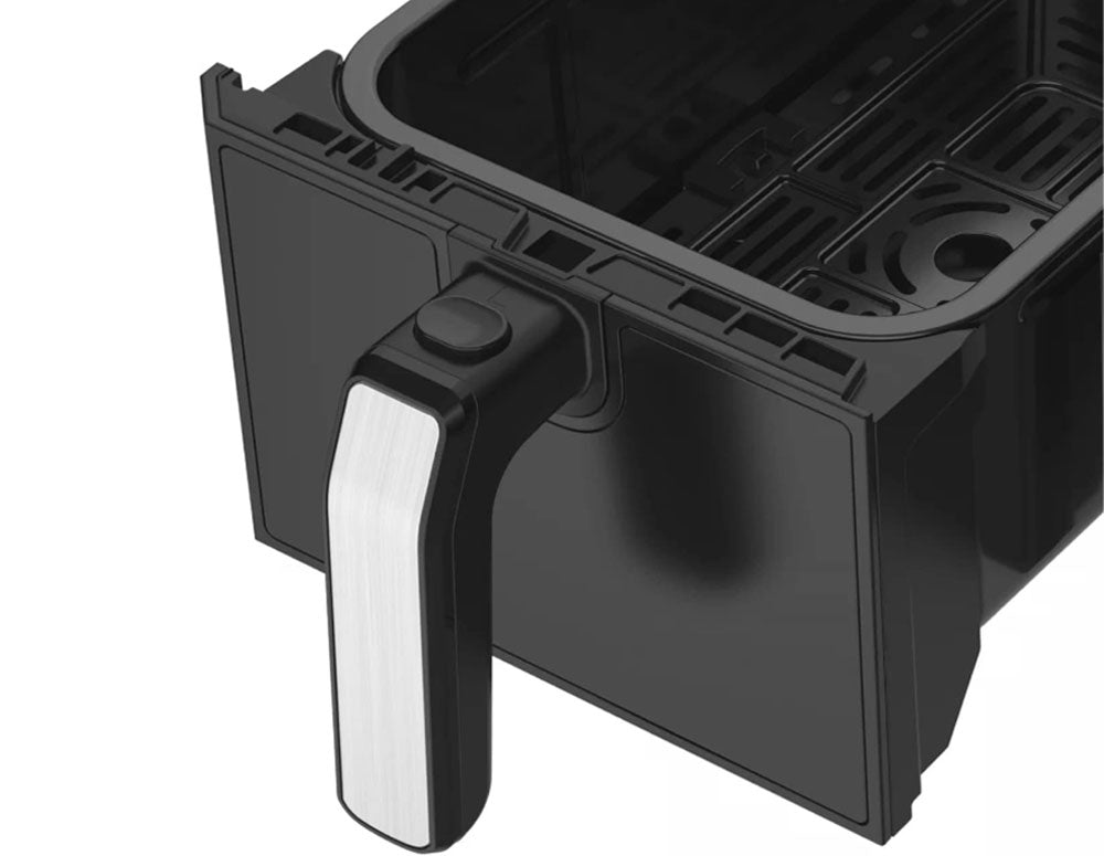 Friteuză cu aer cald JUST PERFECTO JP 1980 JL09, 1700W, 8 litri, 8 programe, Două coșuri, Placă de grătar, Negru 