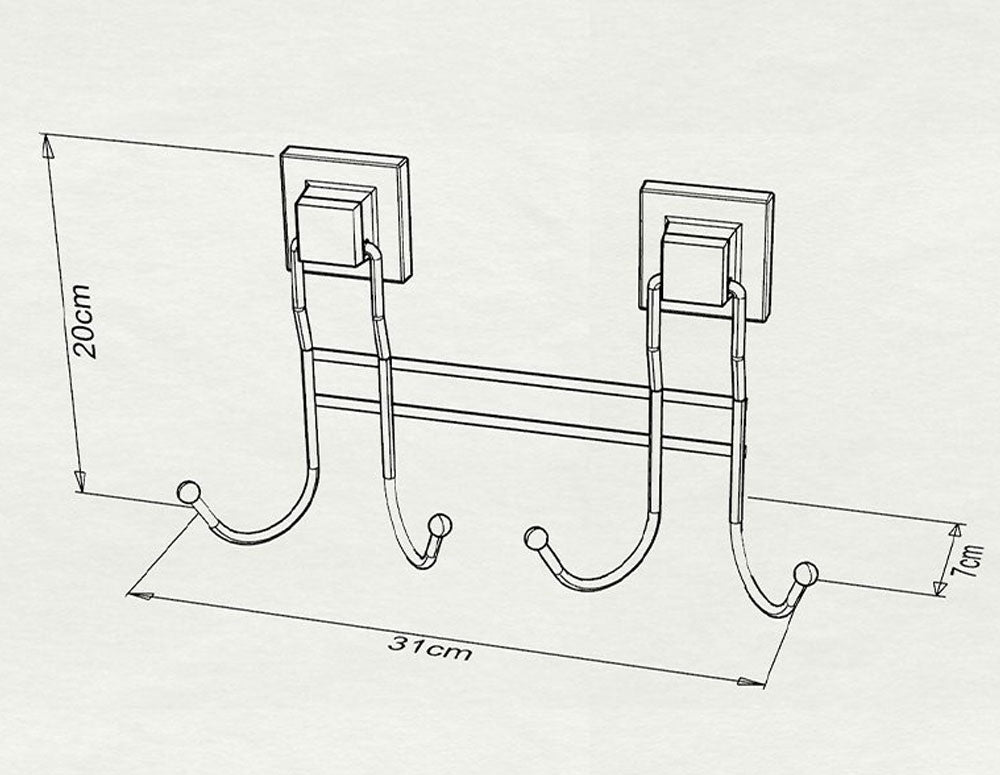 Suport de baie TEKNO TEL EF-252, patru