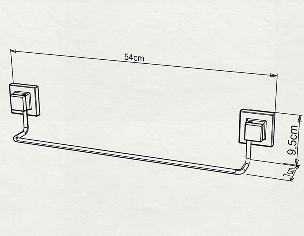CUIER DE BAIE TEKNO TEL EF-260 PROSOP/adeziv față-verso 