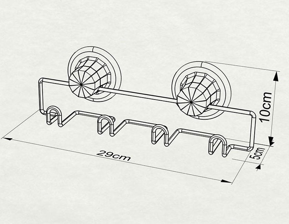 CUIER DE BAIE TEKNO TEL DM-244, aspirator, alb 