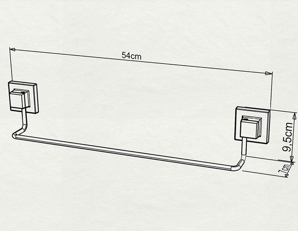 SUPORT PROSOAPE BAIE TEKNO TEL EF-260W, adeziv față-verso 