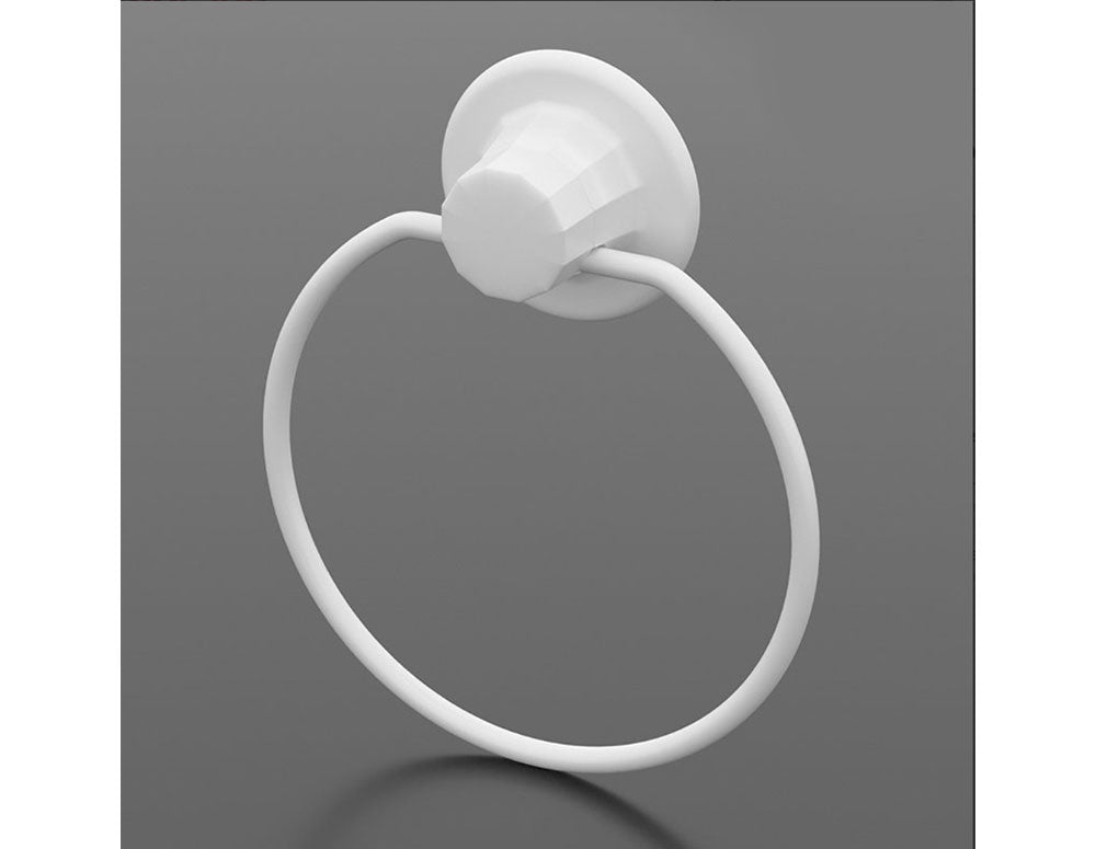 Suport prosoape TEKNO TEL DM-235W cu ventuză