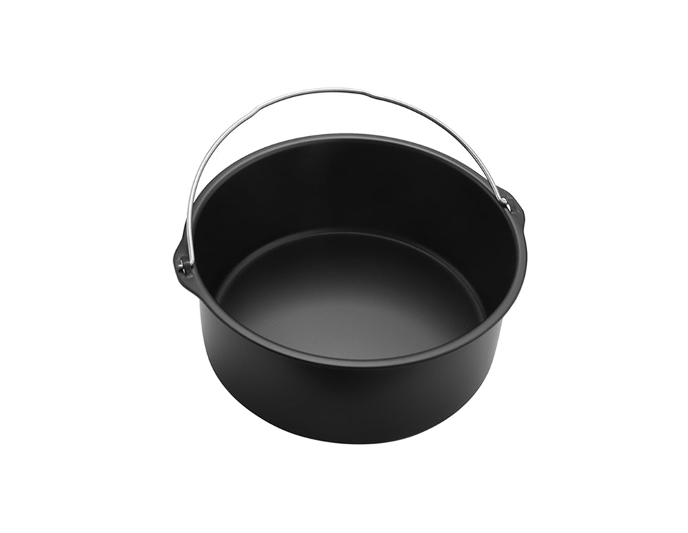 Tavă pentru prăjitură cu aer cald SAPIR SP 1983 F7, ~17 cm, strat antiaderent, neagră 