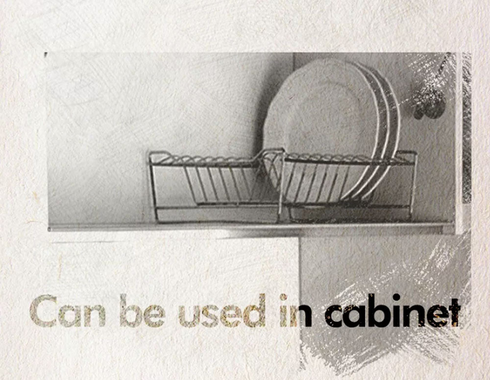 USCĂTOR DE VASE TEKNO TEL KB-015, 2 niveluri cromat 