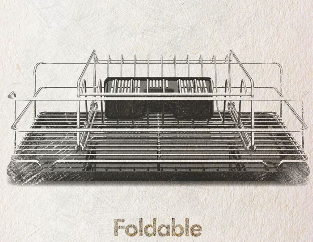 USCĂTOR DE VASE TEKNO TEL KB-015, 2 niveluri cromat 