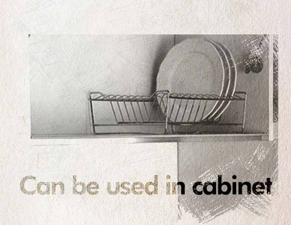 USCĂTOR DE VASE TEKNO TEL KB-010G, 2 niveluri, auriu 