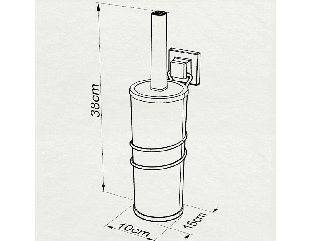 PERIE DE TOALETĂ TEKNO TEL EF-094W, dublu adeziv 