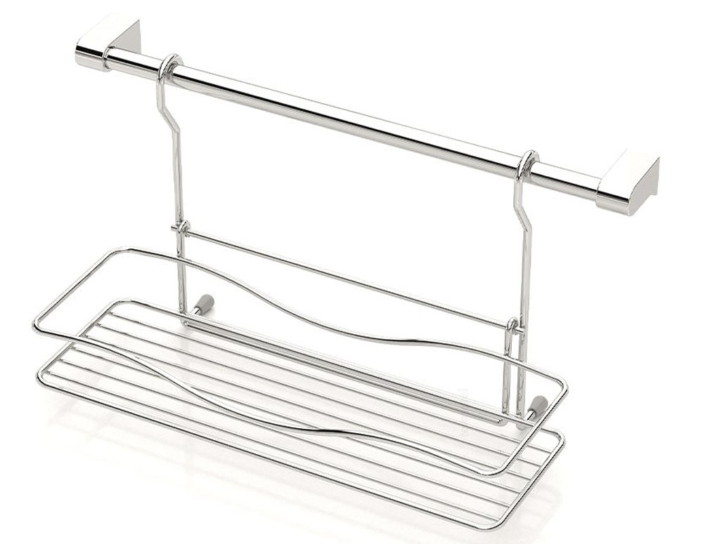 RAFT TEKNO TEL MG-041, 1 nivel cu șină, cromat 