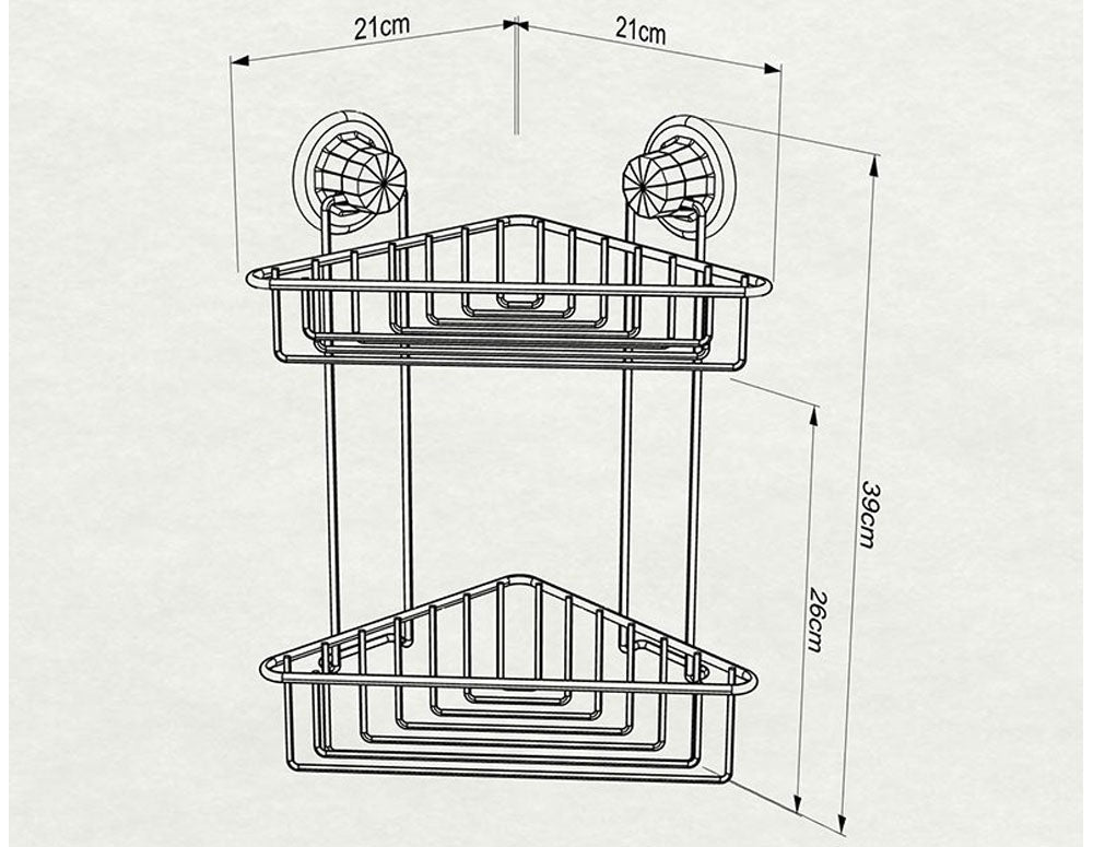 RAFT TEKNO TEL DM-257, 2 niveluri/vid, Negru mat 