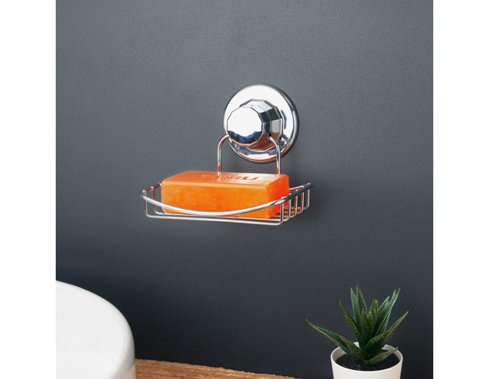 Suport săpun TEKNO TEL DM 265, 13x12x10 cm, Vidificator, Crom