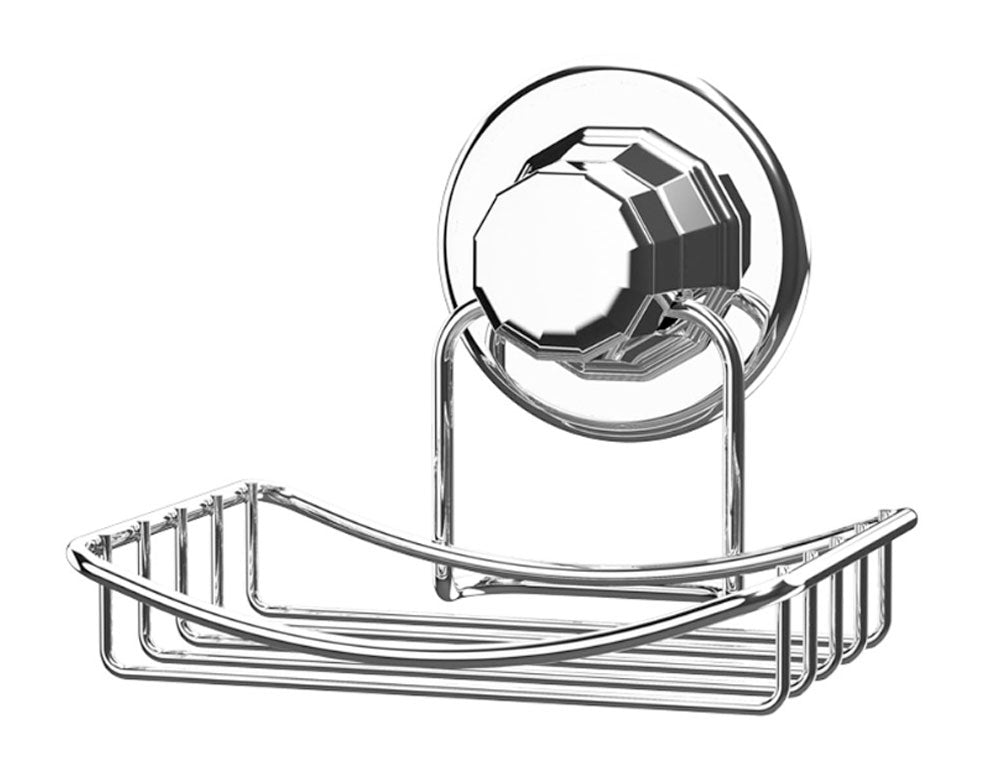 Suport săpun TEKNO TEL DM 265, 13x12x10 cm, Vidificator, Crom