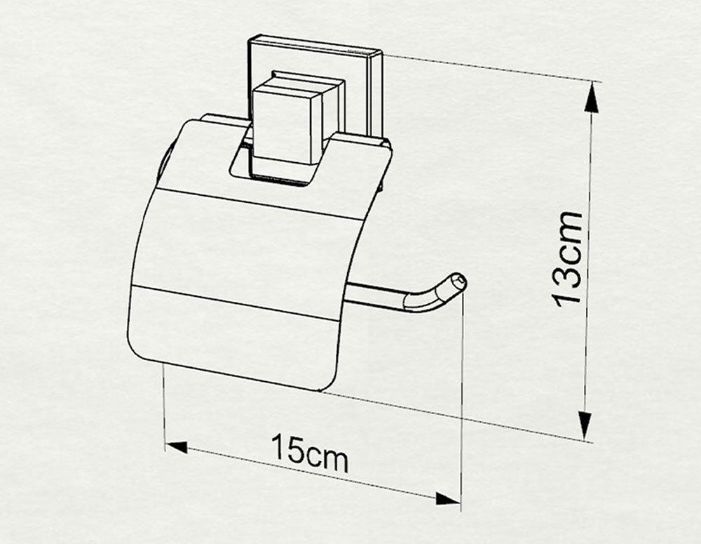 suport hartie igienica TEKNO TEL EF-238, capac 