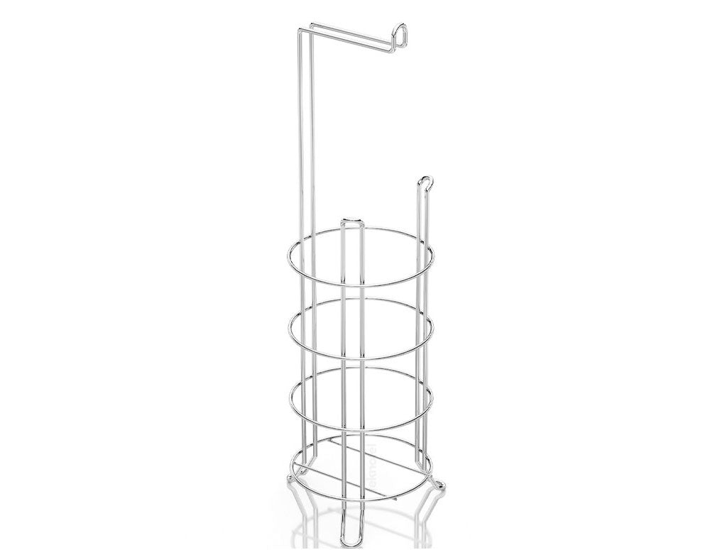 Suport hârtie igienică tekno tel mg 093, 4 role, 18x55 cm, cromat