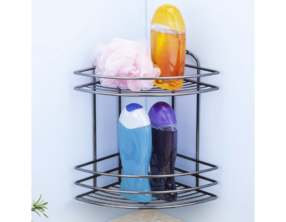 SUPORT BAIE TEKNO TEL BK-022B 2 niveluri/colț negru