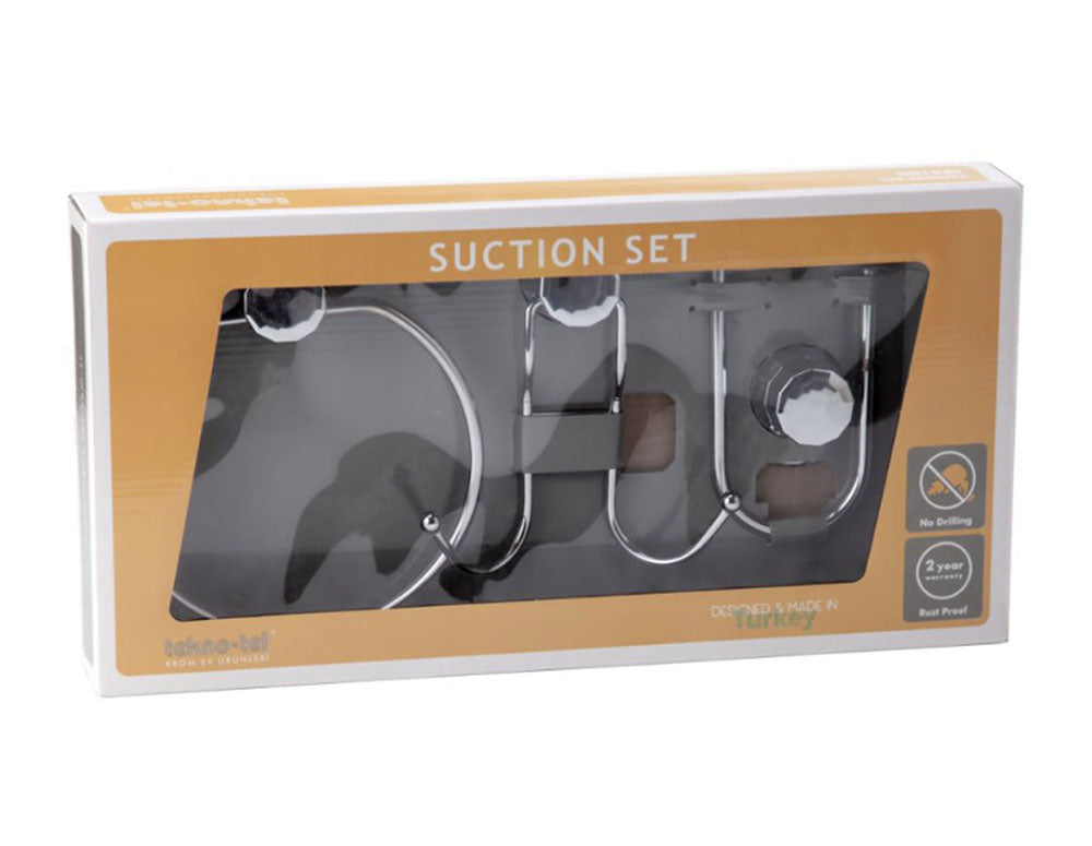 KIT BAIE TEKNO TEL DM-100 3 buc. cromat