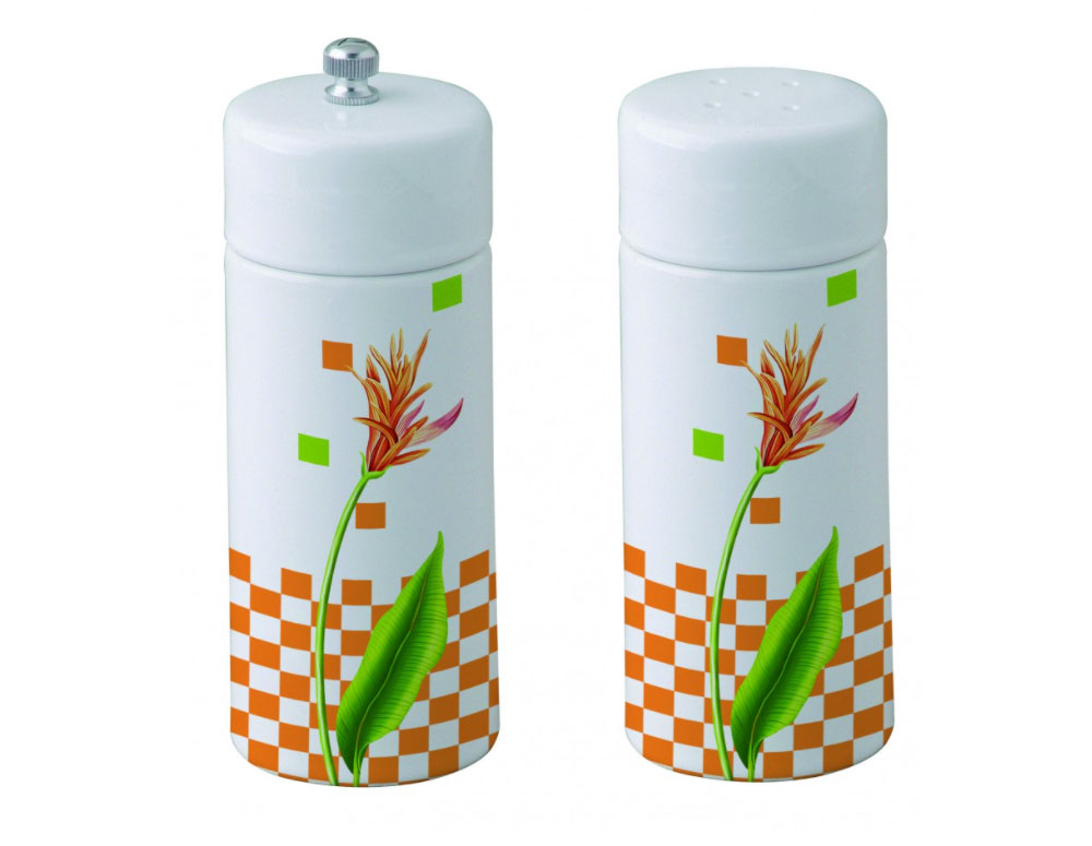 Set râșniță sare și piper ZEPHYR ZP 1227 F, Măcinare reglabilă, Ceramică 