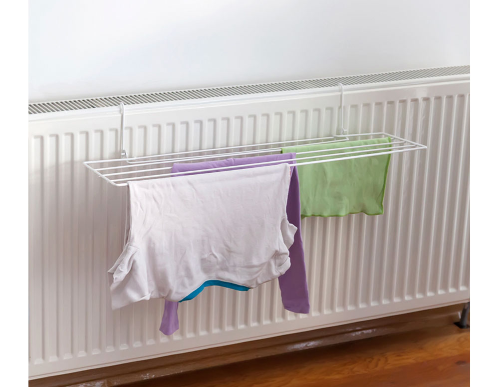 ACCESORIU DE USCAT HAINE TEKNO TEL EG-201, PENTRU CALORIFER, alb 