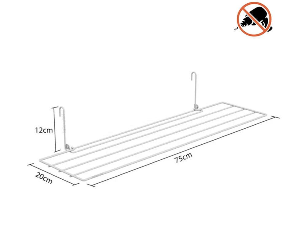 ACCESORIU DE USCAT HAINE TEKNO TEL EG-201, PENTRU CALORIFER, alb 