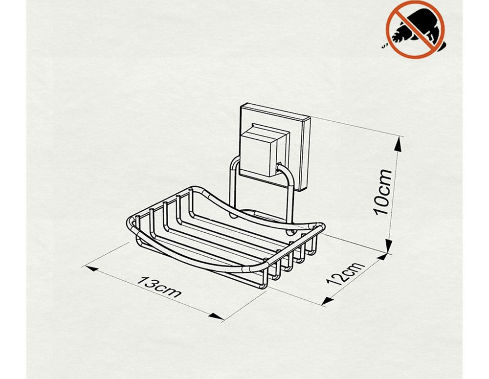 Suport săpun TEKNO TEL EF-265W, easyFIX 