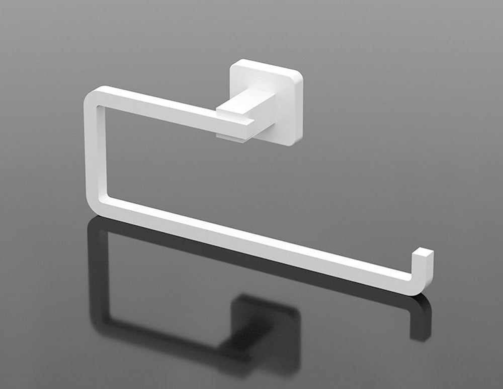 Suport pentru role de hârtie TEKNO TEL MG-396W, alb