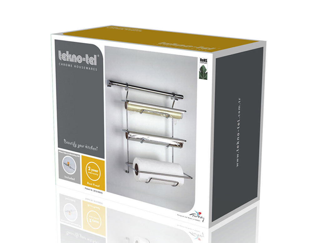 Suport pentru role TEKNO TEL MG-032, folie și hârtie de copt 