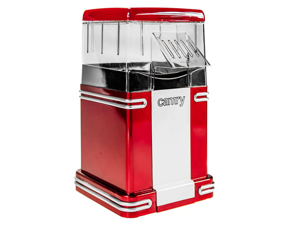 Aparat de popcorn CAMRY CR 4480, 1200W, Tehnologie cu aer cald, Roșu 