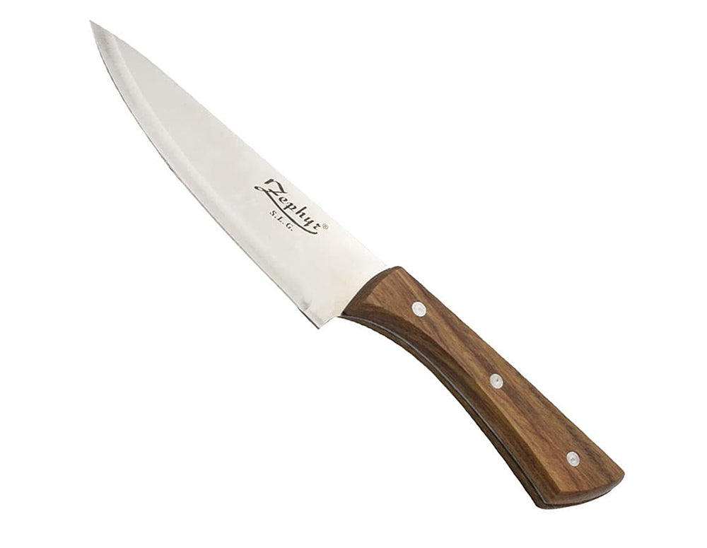 Cuțit de bucătar ZEPHYR ZP 1633 BCF6, 15,2 cm, oțel inoxidabil, mâner din lemn 