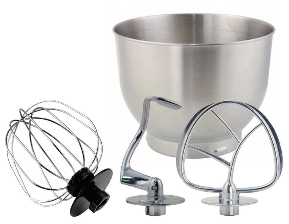 Mixer planetar cu bol din oțel inoxidabil ZEPHYR ZP 1115 Q, 1900W, 6,5 litri, 6 viteze, Accesorii, Negru 