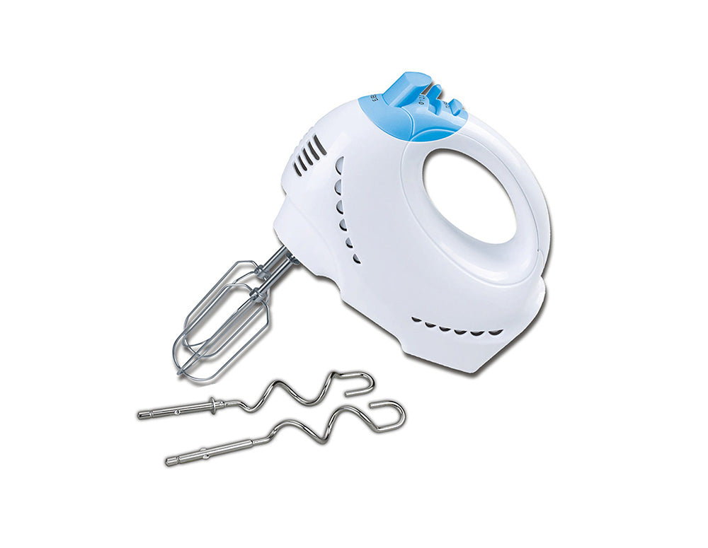 Mixer SAPIR SP 1110 GPO, 200W, 4 palete, 5 viteze + Turbo, Alb/albastru 