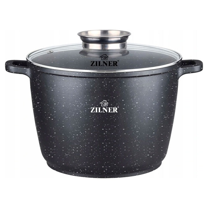 Oală ZL 7010 28 cm / 10,2 l, strat antiaderent din marmură