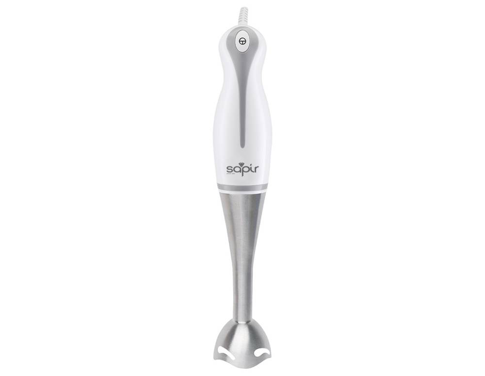 Blender de mână SAPIR SP 1112 AS, 250W, 1 viteză, Duză din oțel, Alb